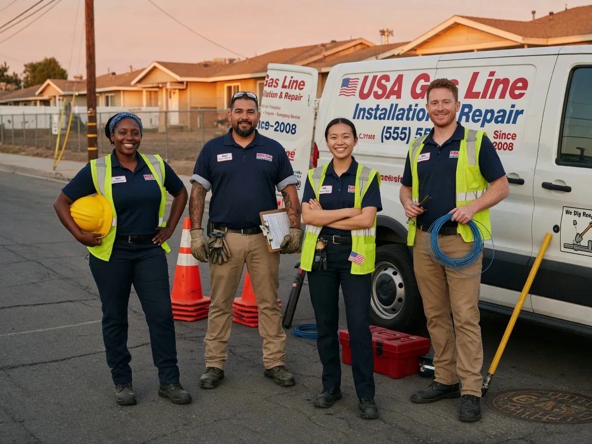 Gas Line Installation company in Bennington, KS